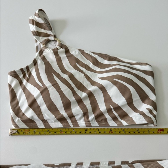 Michael Kors Zebra Print Bikini Size XS - Picture 9 of 10
